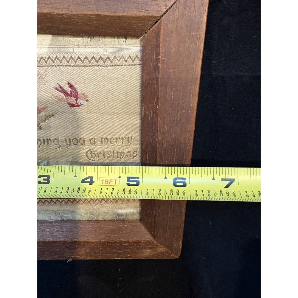 Antique Wood Contact Printing Frame Christmas textile Split Back Print Frame